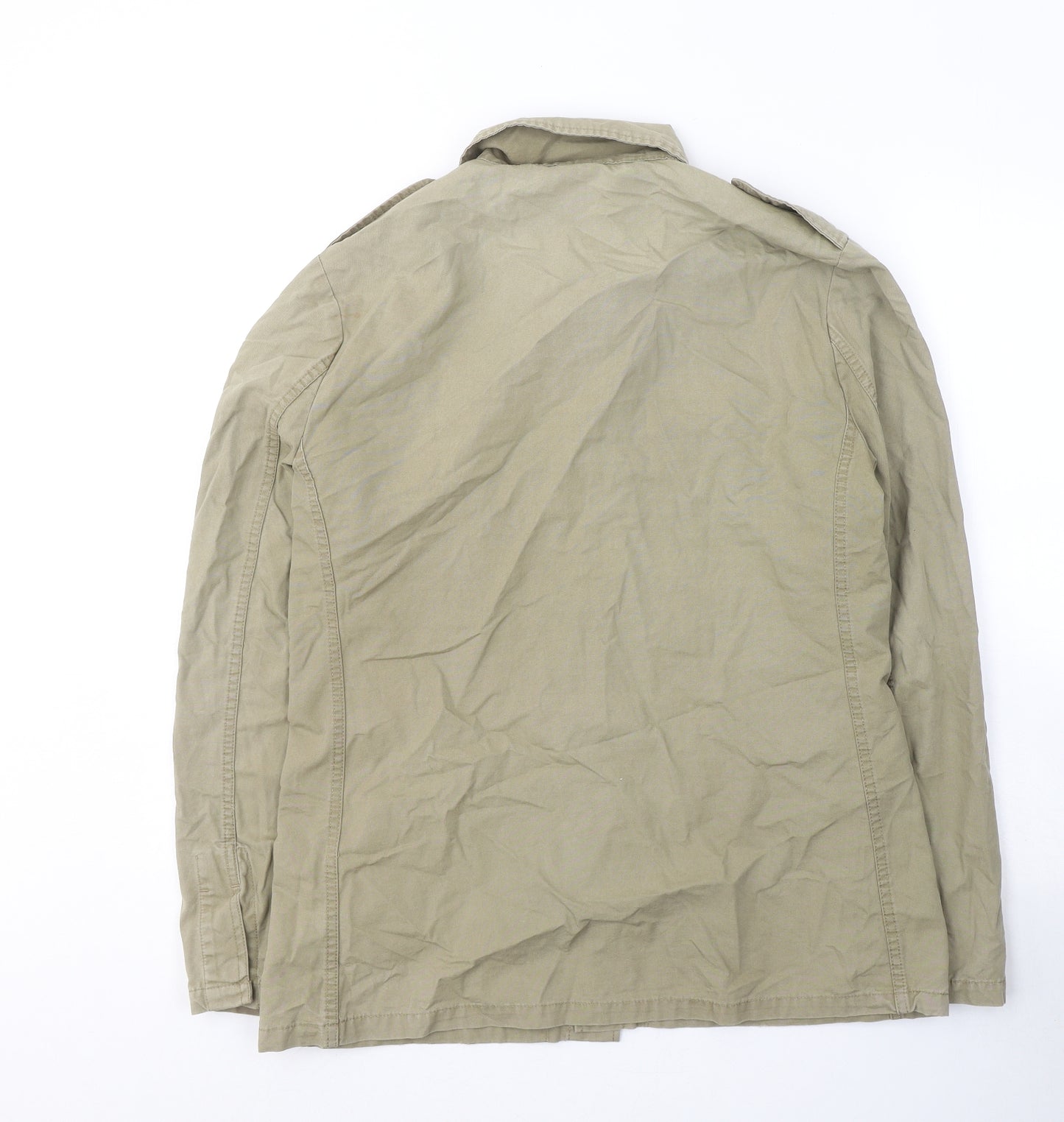 Carhartt Womens Beige   Jacket  Size L  Button