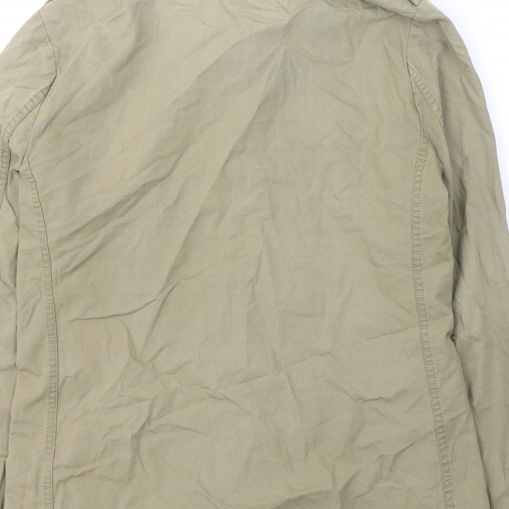 Carhartt Womens Beige   Jacket  Size L  Button