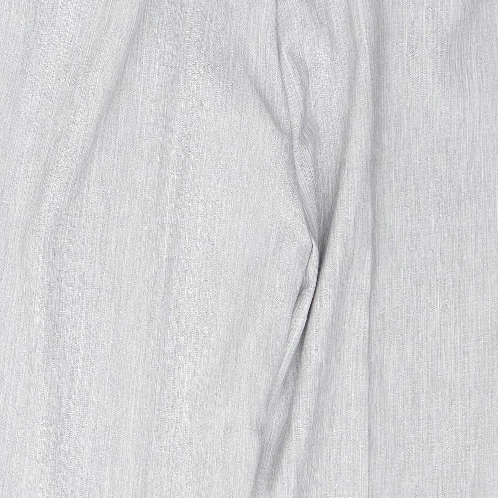 Marks and Spencer Womens Grey  Polyester Trousers  Size 20 L27 in Regular