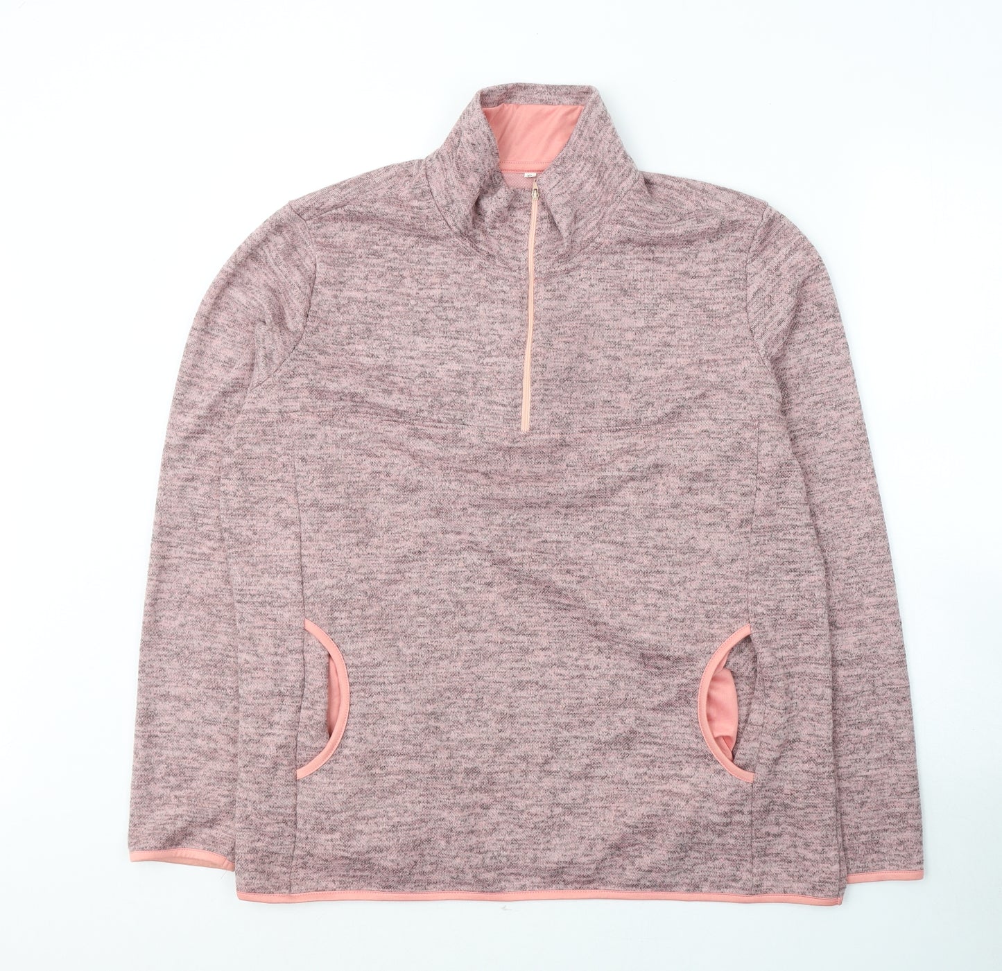 Preworn Womens Pink  Cotton Pullover Sweatshirt Size XL  Pullover