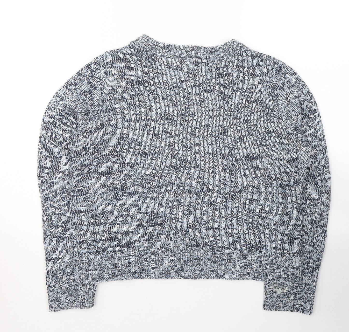 Divided by H&M Womens Blue Round Neck  Acrylic Pullover Jumper Size XS