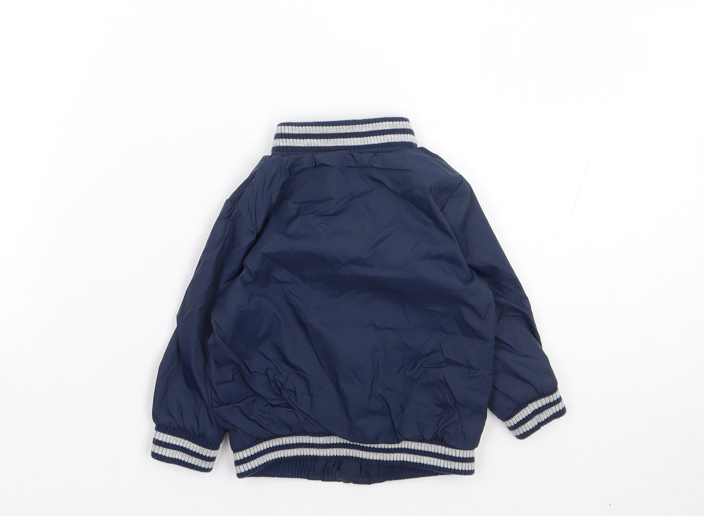 F&F Boys Blue   Rain Coat Coat Size 3-6 Months   Zip