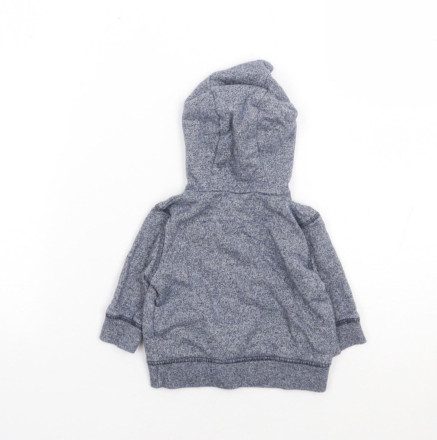 F&F Boys Blue  Cotton Cardigan Jumper Size 0-3 Months  Button