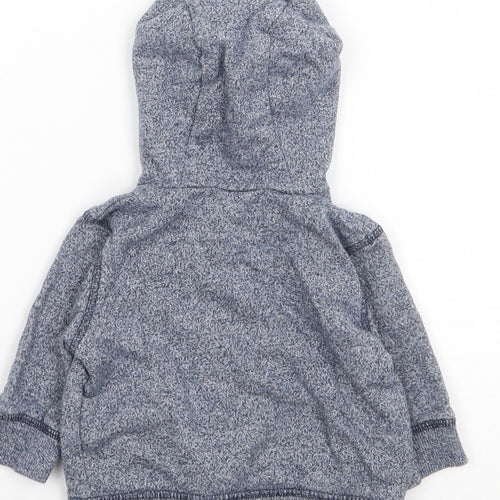 F&F Boys Blue  Cotton Cardigan Jumper Size 0-3 Months  Button