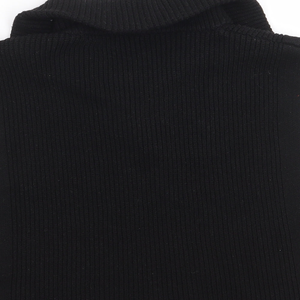 Primark Womens Black V-Neck  Polyester Vest Jumper One Size