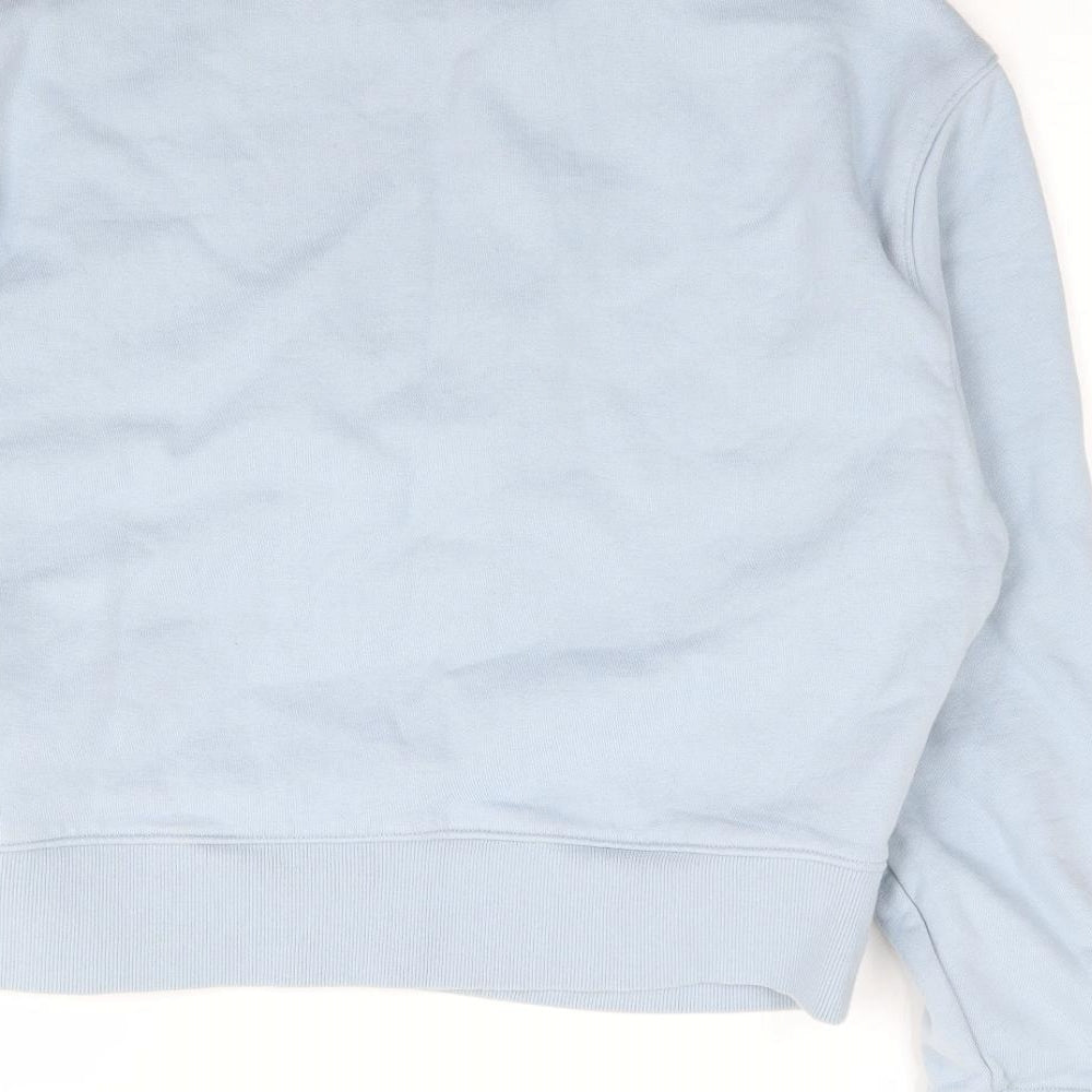 ASOS Womens Blue  Cotton Pullover Sweatshirt Size M  Pullover