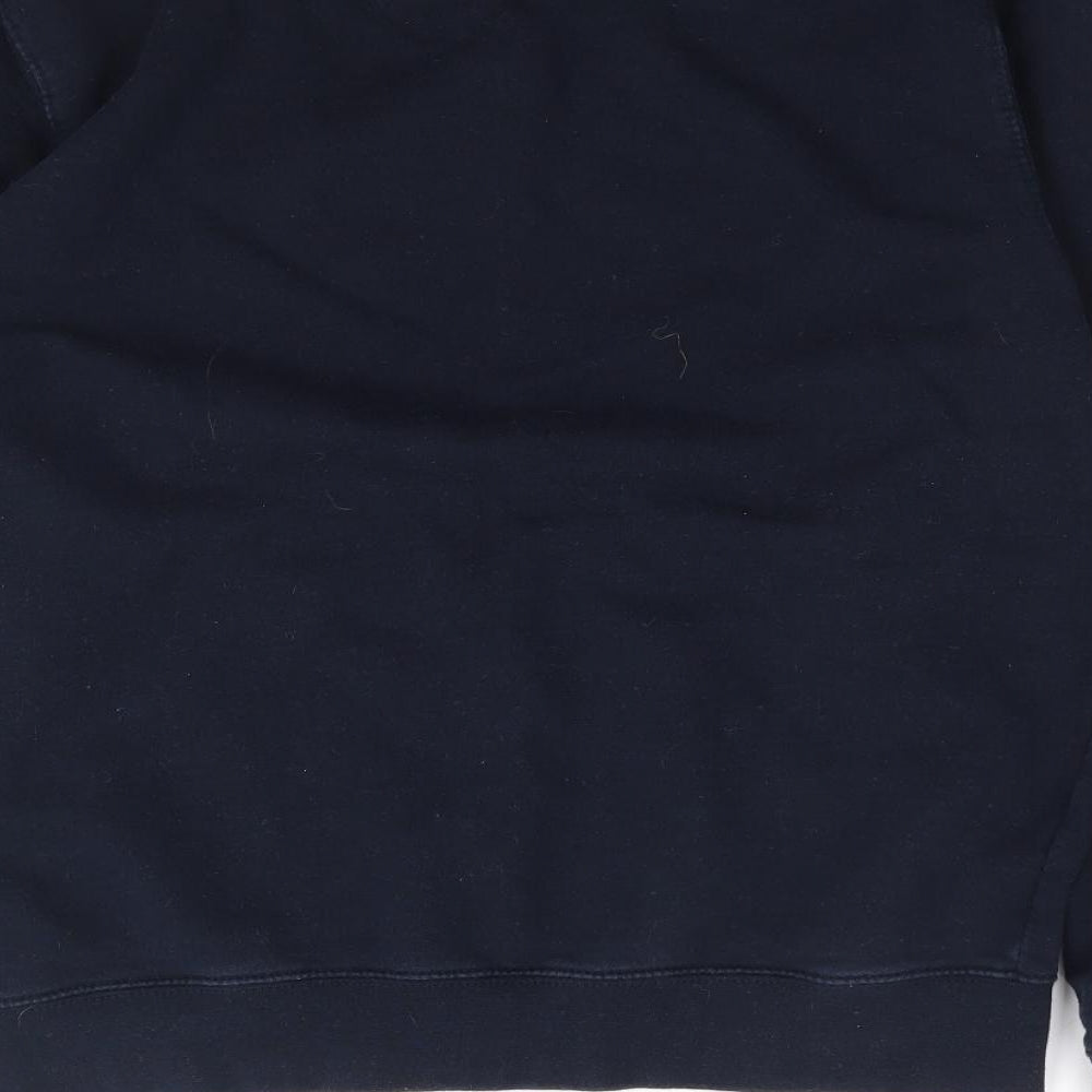 The Tired Mama Collection Womens Blue  Cotton Pullover Sweatshirt Size S  Pullover - Mum, Mother
