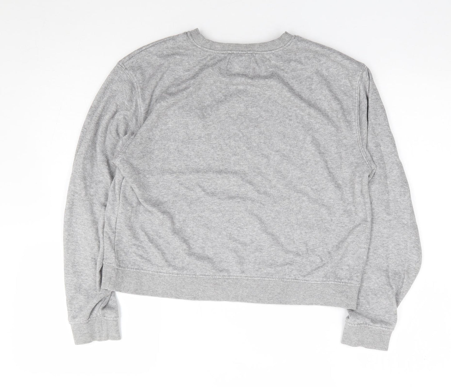 Pull & Bear Womens Grey  Cotton Pullover Sweatshirt Size S  Pullover