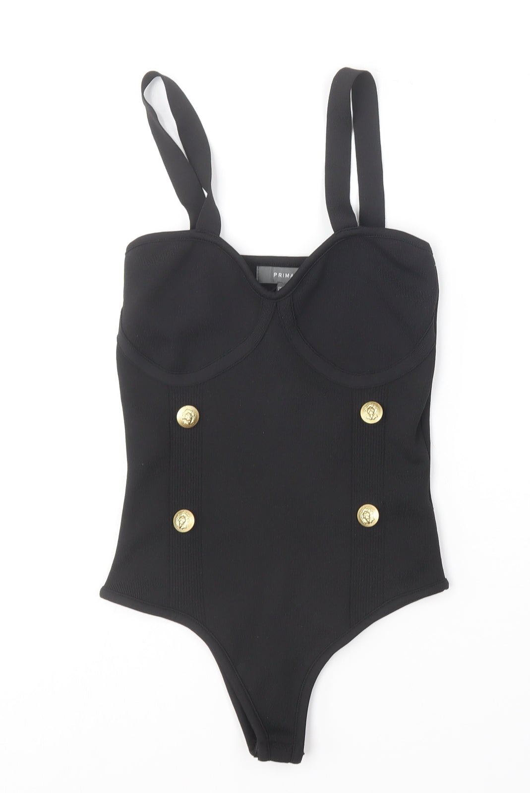 Atmosphere Womens Black  Polyester Bodysuit One-Piece Size 6