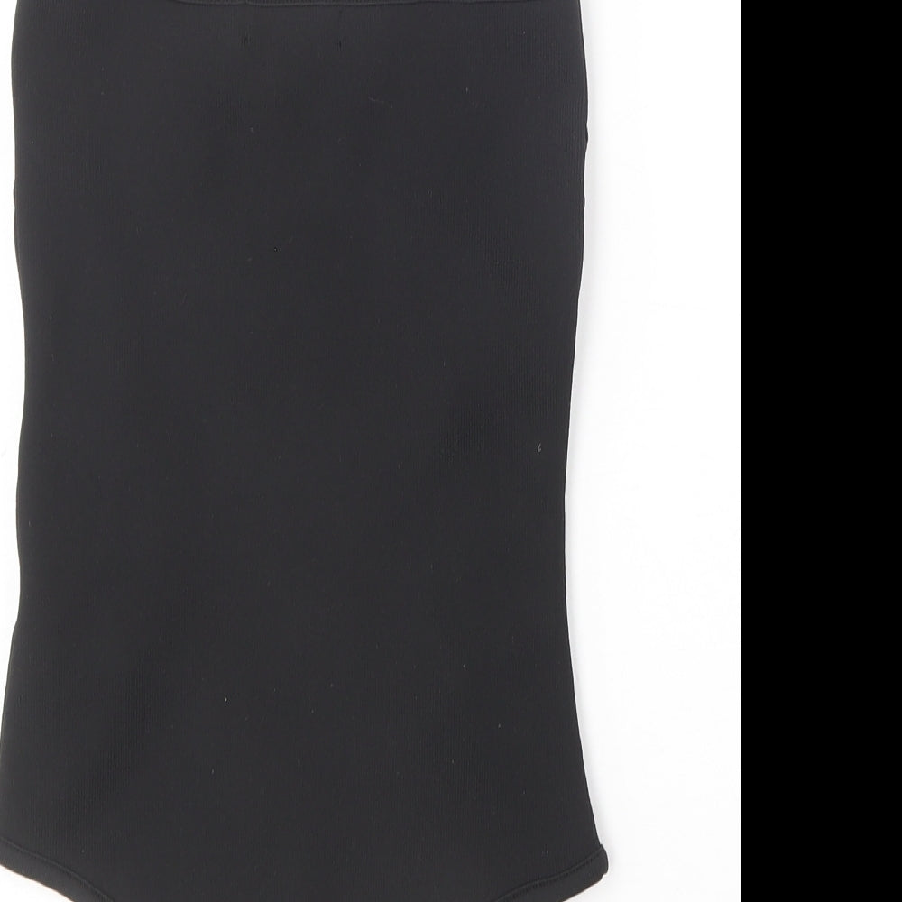 Atmosphere Womens Black  Polyester Bodysuit One-Piece Size 6