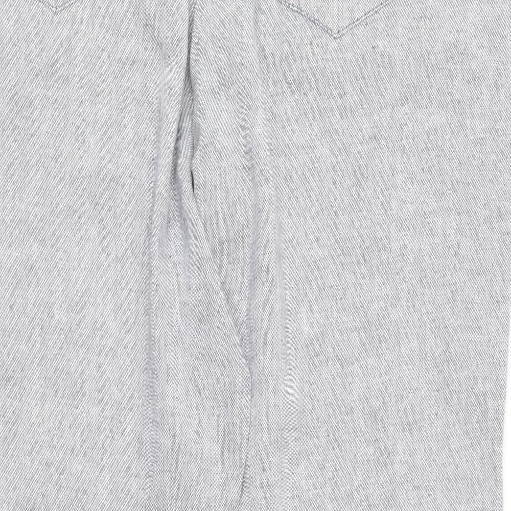 MANTARAY PRODUCTS Womens Blue  Linen Trousers  Size 16 L28 in Regular