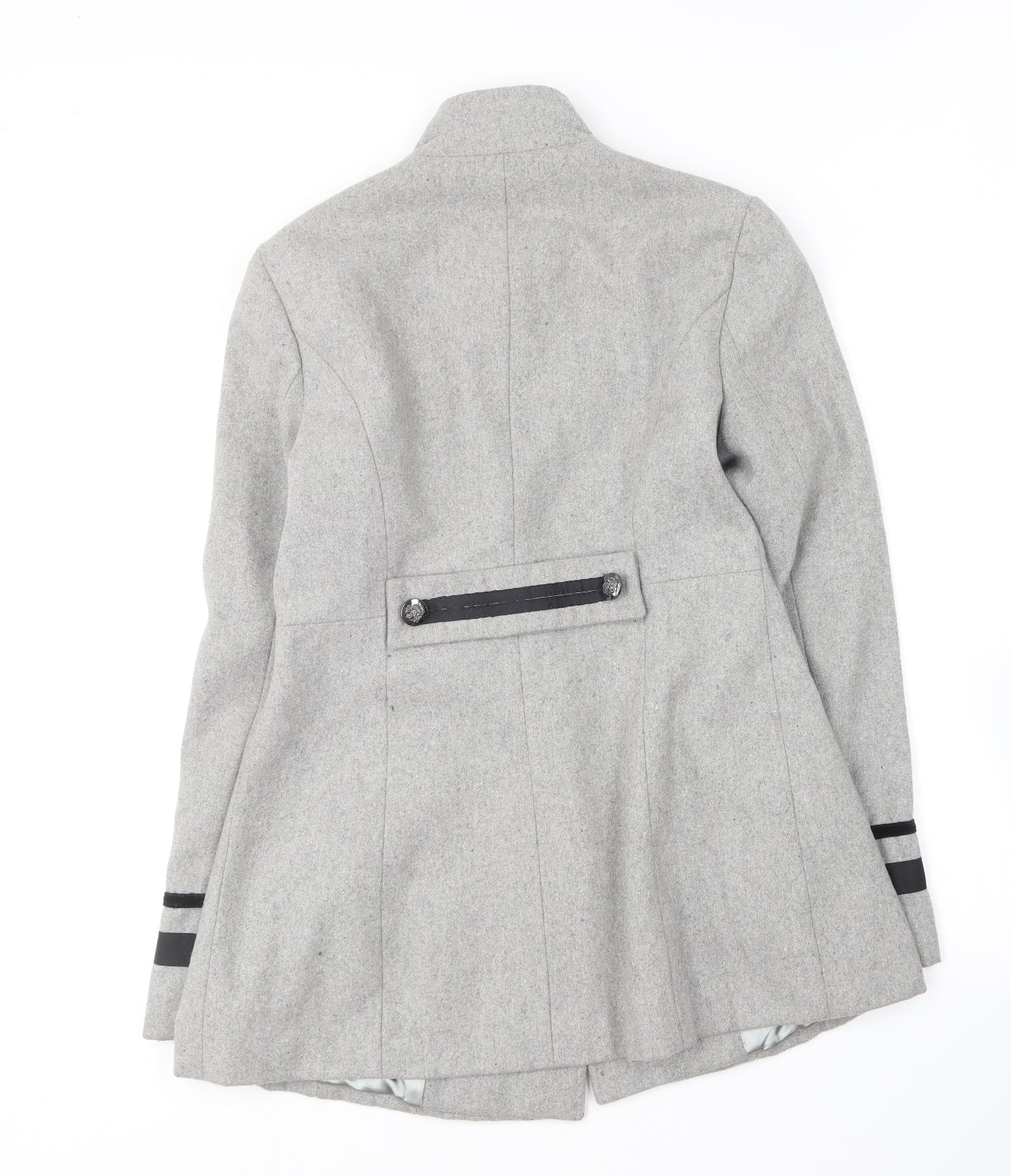 Red Herring Womens Grey   Overcoat Coat Size 10