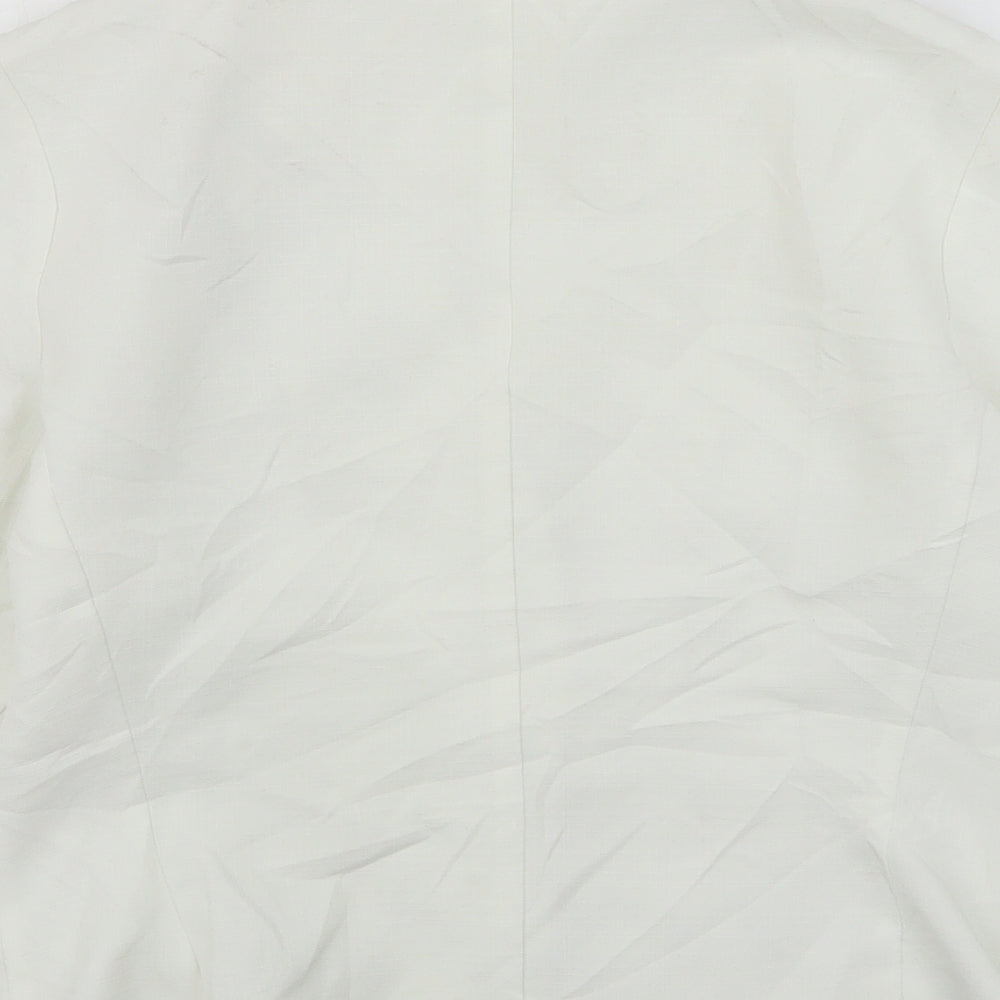 Kays Womens White  Polyester Jacket Blazer Size 12