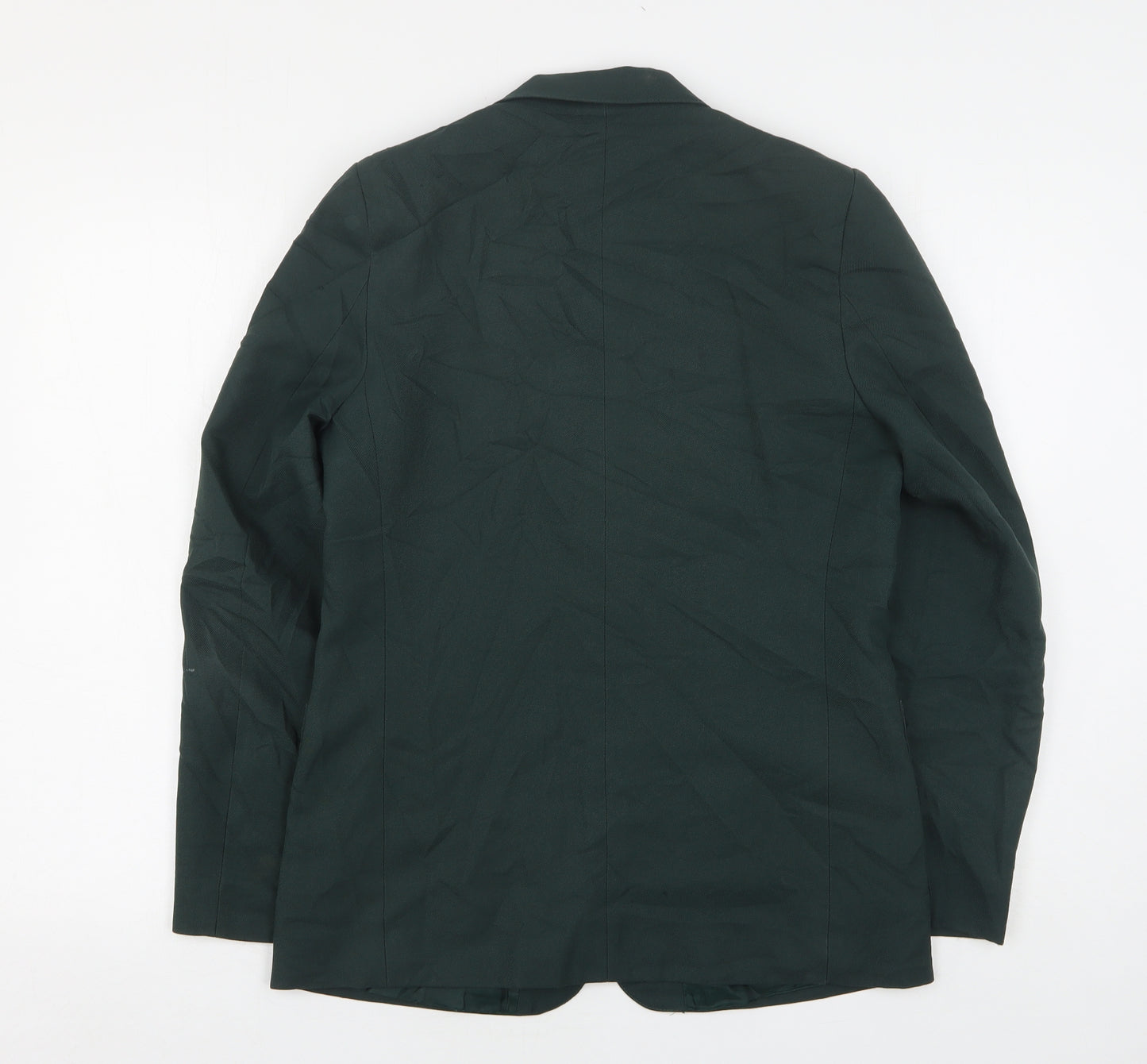 John Lewis Womens Green  Polyester Jacket Suit Jacket Size 12