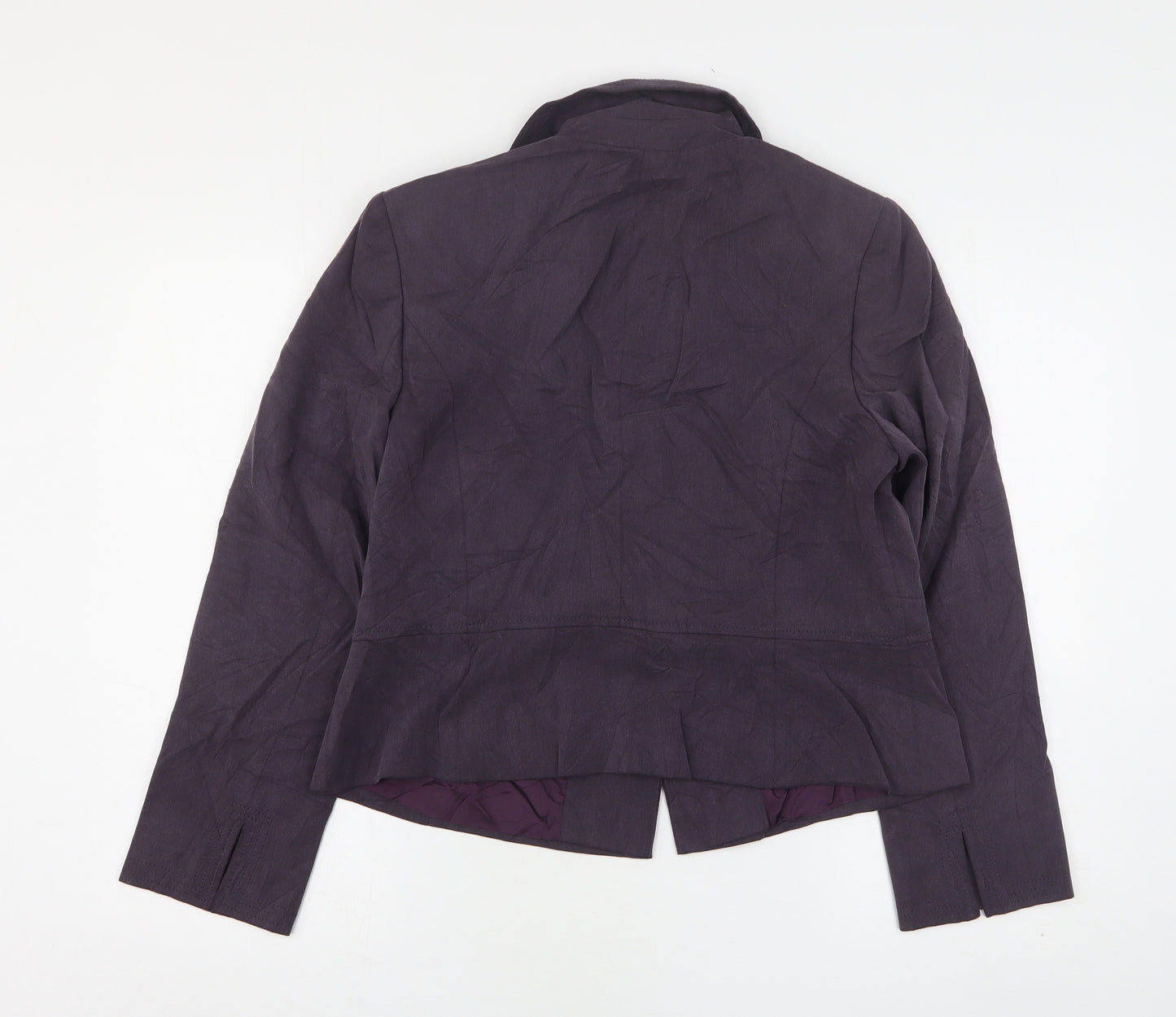 Principles  Womens Purple  Lyocell Jacket Blazer Size 16