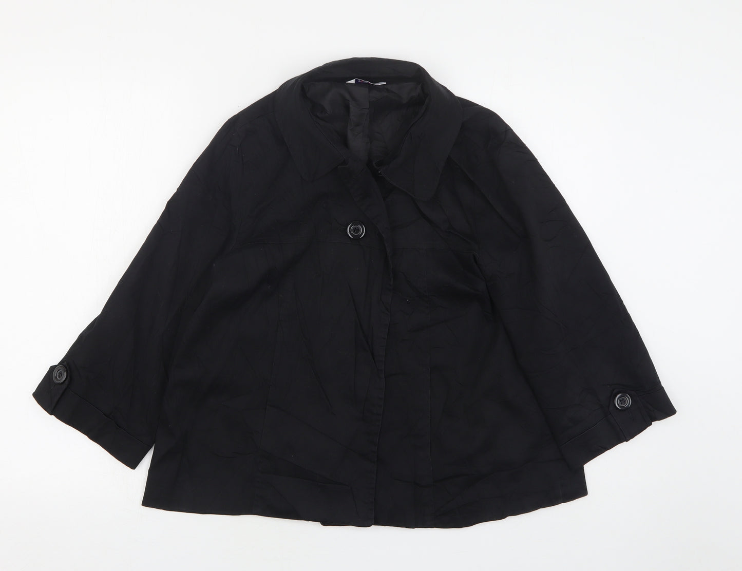 Pimkie Womens Black   Jacket  Size 14