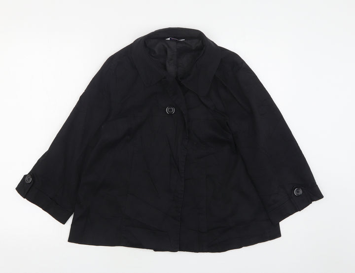 Pimkie Womens Black   Jacket  Size 14