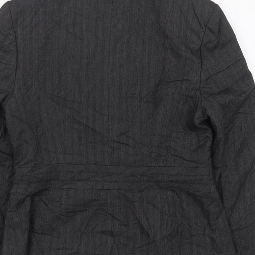 NEXT Womens Grey  Polyester Jacket Suit Jacket Size 10