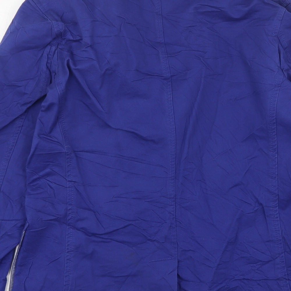 Cedar Wood State Mens Blue  Cotton Jacket Sport Coat Size S