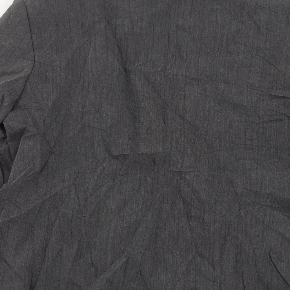 Debenhams Womens Grey  Polyester Jacket Suit Jacket Size 20