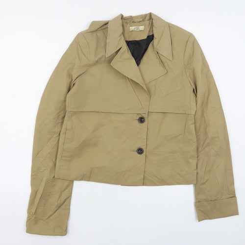 Love Label Womens Beige   Jacket  Size 10