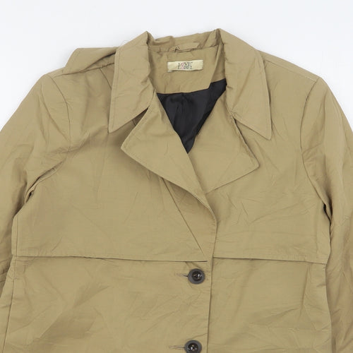 Love Label Womens Beige   Jacket  Size 10