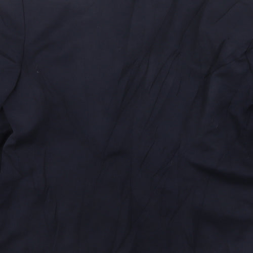 Autonomy Womens Blue  Polyester Jacket Suit Jacket Size 14