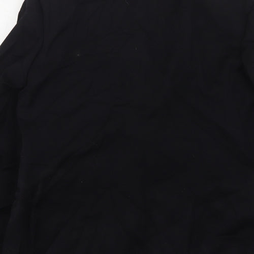 Dielmoth Mens Black  Polyester Jacket Suit Jacket Size 44