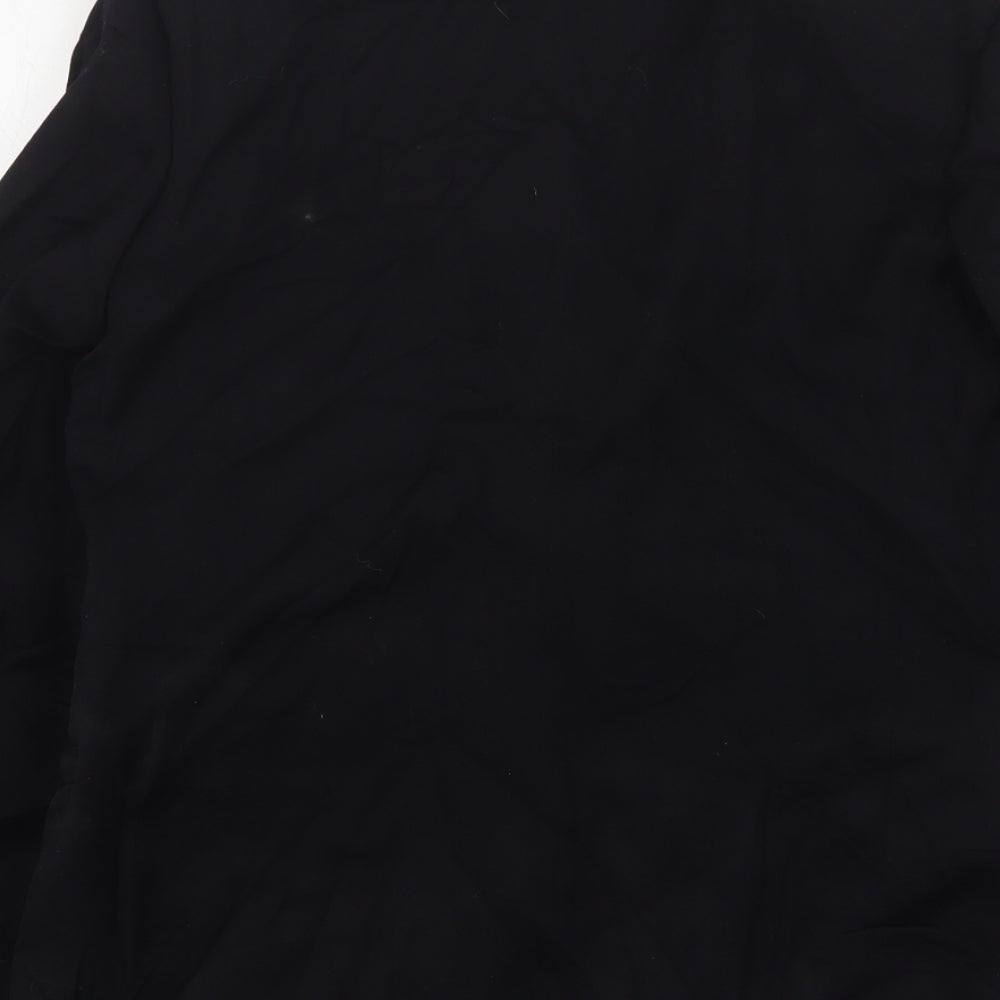Dielmoth Mens Black  Polyester Jacket Suit Jacket Size 44