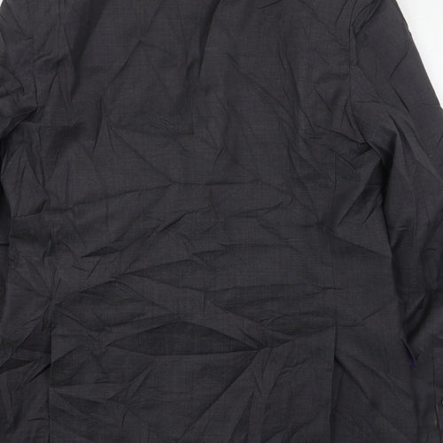 Marks and Spencer Mens Grey  Wool Jacket Suit Jacket Size 40