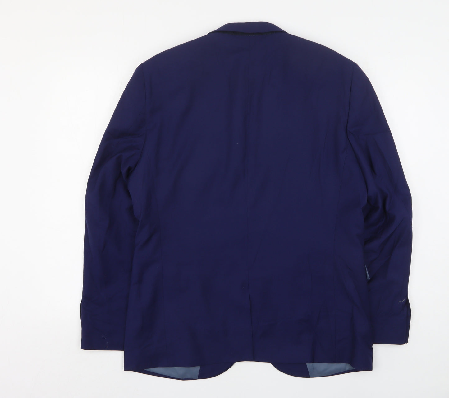 NEXT Mens Blue  Polyester Jacket Suit Jacket Size 42