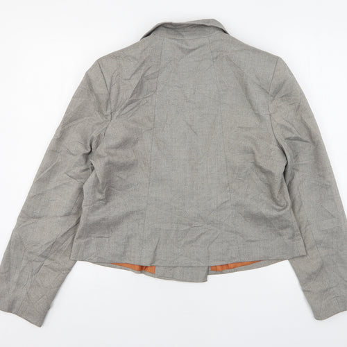 Atmosphere Womens Grey  Polyester Jacket Suit Jacket Size 18