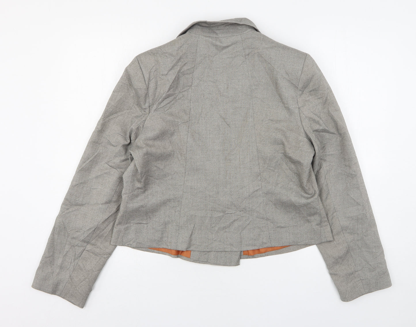 Atmosphere Womens Grey  Polyester Jacket Suit Jacket Size 18