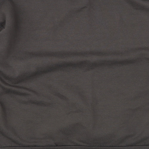 Missguided Womens Brown  Cotton Pullover Sweatshirt Size S  Pullover