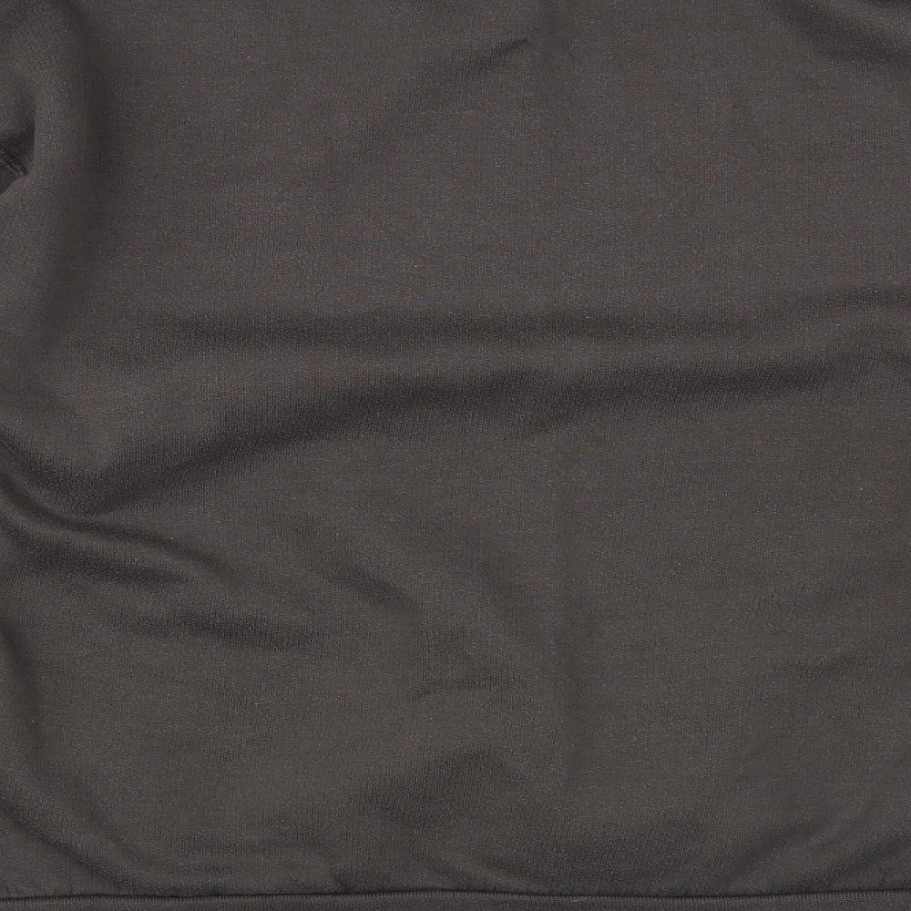 Missguided Womens Brown  Cotton Pullover Sweatshirt Size S  Pullover