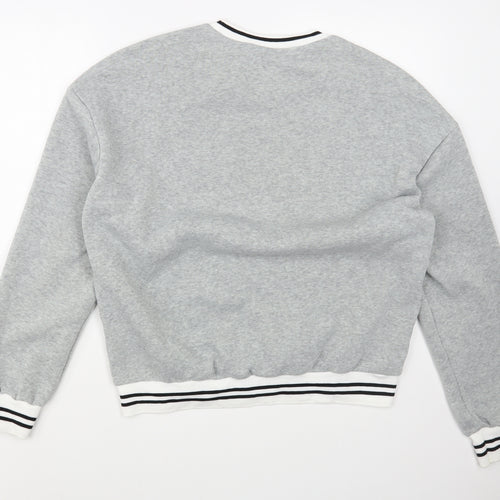SheIn Womens Grey  Polyester Pullover Sweatshirt Size S  Pullover - Los Angeles