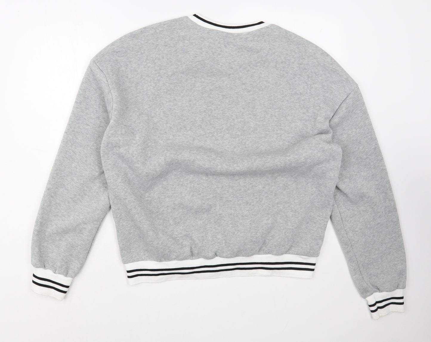 SheIn Womens Grey  Polyester Pullover Sweatshirt Size S  Pullover - Los Angeles