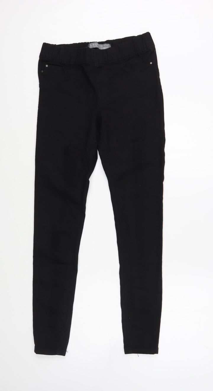 Denim Co. Womens Black Cotton Jegging Jeans Size 8 L30 in Regular