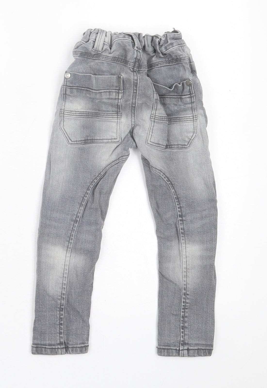 TU Boys Grey  Cotton Skinny Jeans Size 3 Years  Regular Button