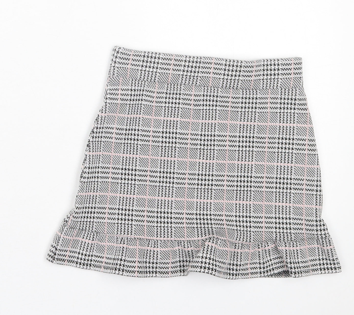 F&F Girls Grey  Polyester A-Line Skirt Size 5-6 Years  Regular Pull On