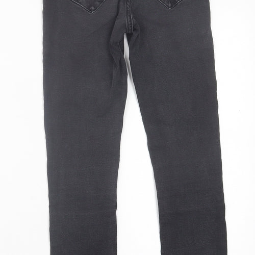 River Island Womens Black  Cotton Skinny Jeans Size 8 L26 in Regular Button