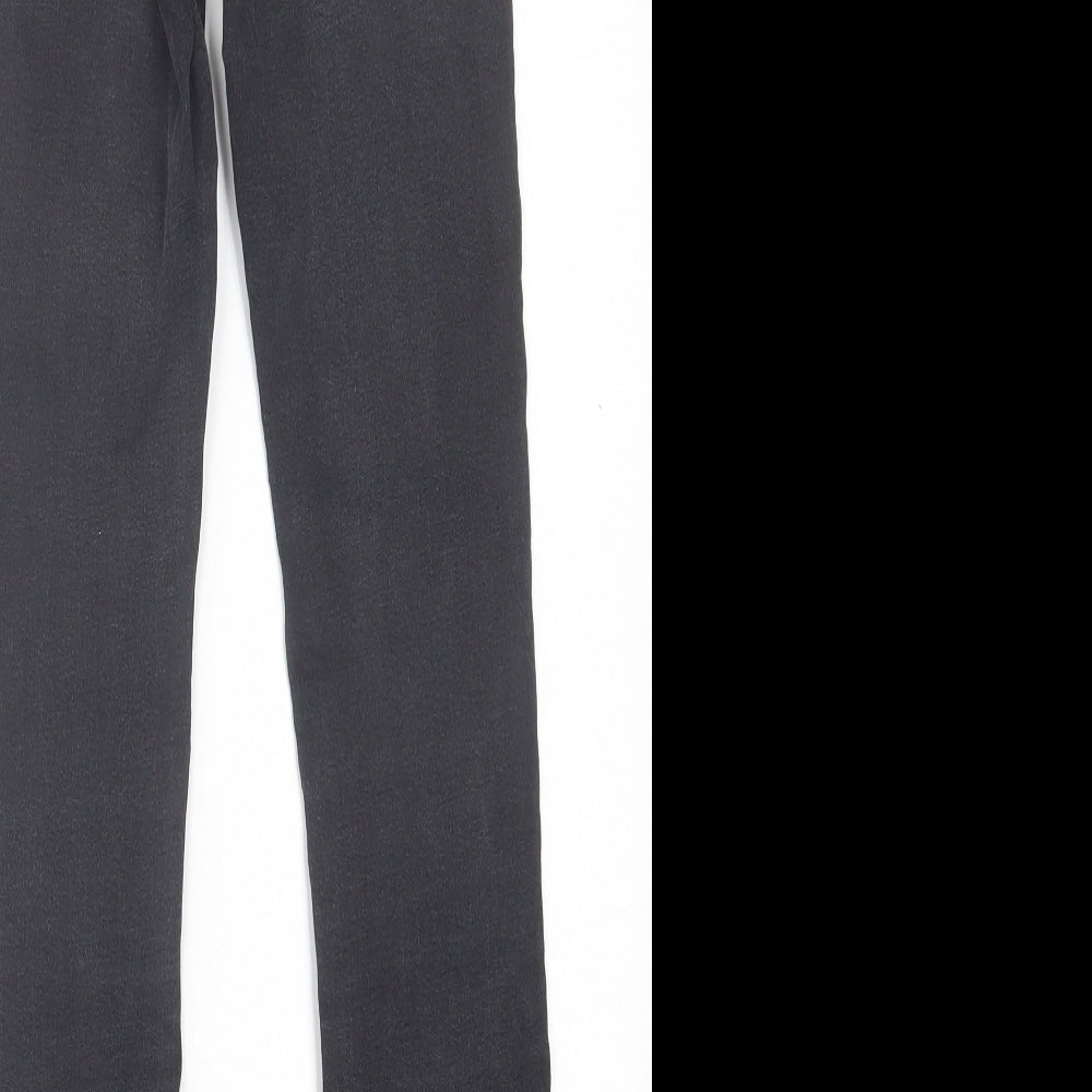 River Island Womens Black  Cotton Skinny Jeans Size 8 L26 in Regular Button
