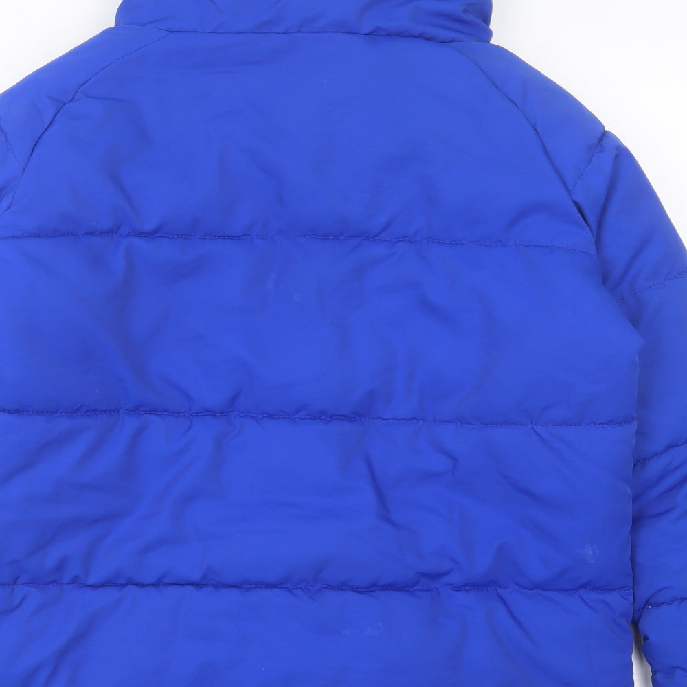 Quiz Womens Blue   Jacket Coat Size 8  Button