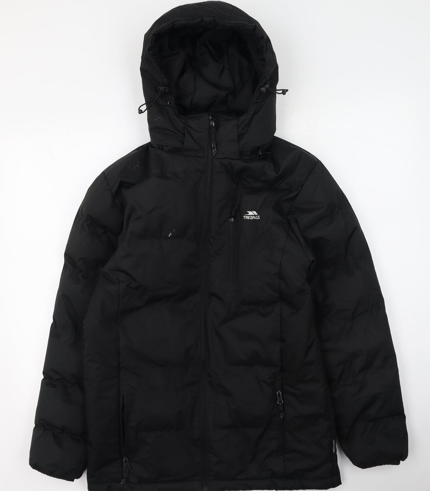 Trespass Mens Black   Rain Coat Coat Size XS