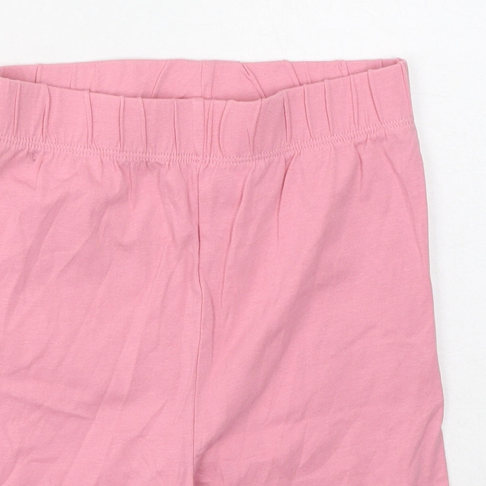 TU Girls Pink  Cotton Jegging Trousers Size 11 Years  Regular