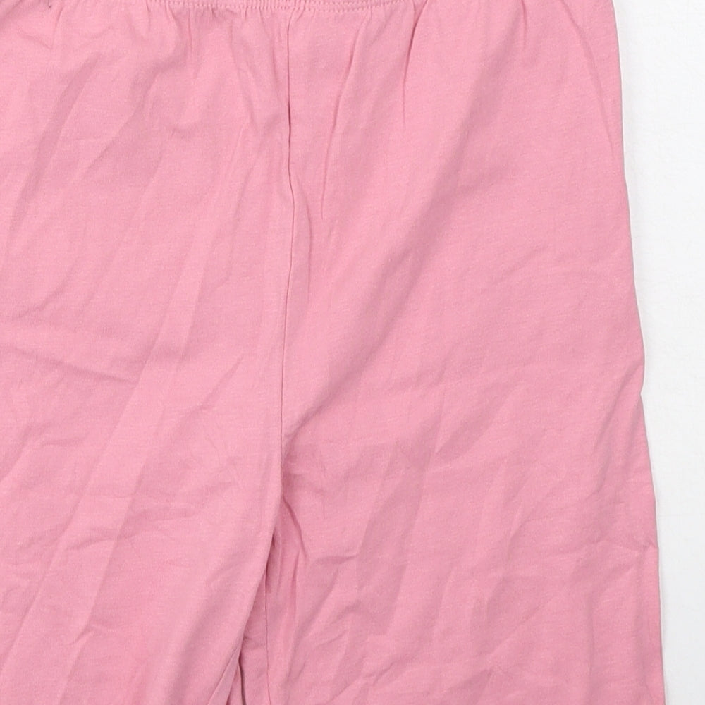 TU Girls Pink  Cotton Jegging Trousers Size 11 Years  Regular