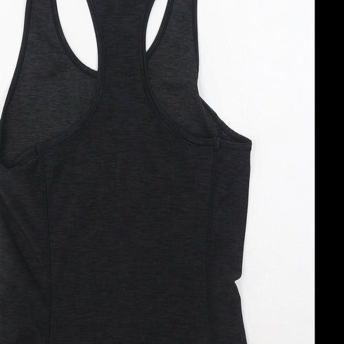 H&M Womens Grey  Polyester Camisole Tank Size S Round Neck