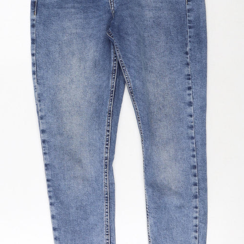 Topshop Womens   Cotton Skinny Jeans Size 28 in L28 in Regular