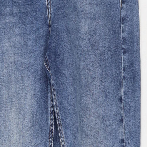Topshop Womens   Cotton Skinny Jeans Size 28 in L28 in Regular