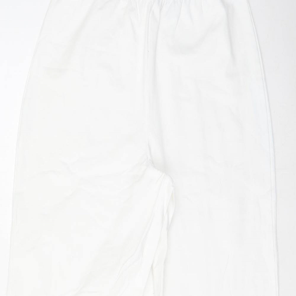 Women with Control Womens White  Polyester Jegging Leggings Size M L25 in